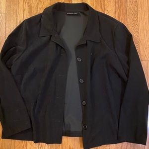 Black Button Up Jacket
